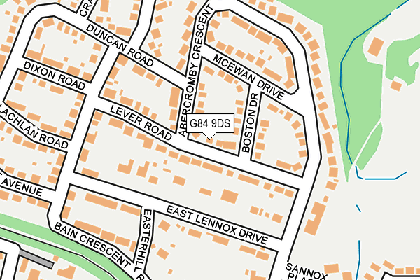 G84 9DS map - OS OpenMap – Local (Ordnance Survey) G84 9DS map - OS OpenMap – Local (Ordnance Survey)
