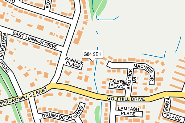 G84 9EH map - OS OpenMap – Local (Ordnance Survey) G84 9EH map - OS OpenMap – Local (Ordnance Survey)
