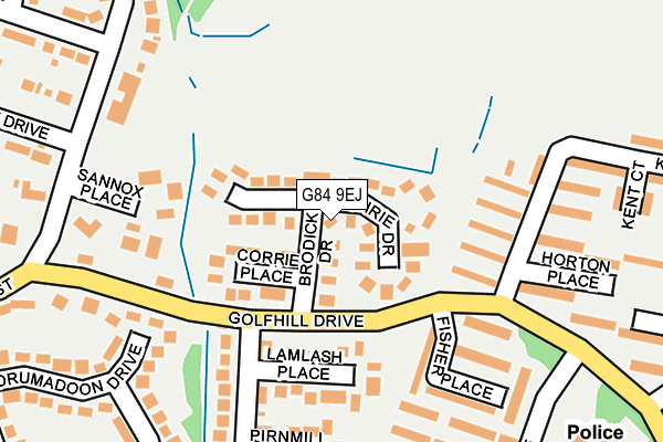 G84 9EJ map - OS OpenMap – Local (Ordnance Survey) G84 9EJ map - OS OpenMap – Local (Ordnance Survey)