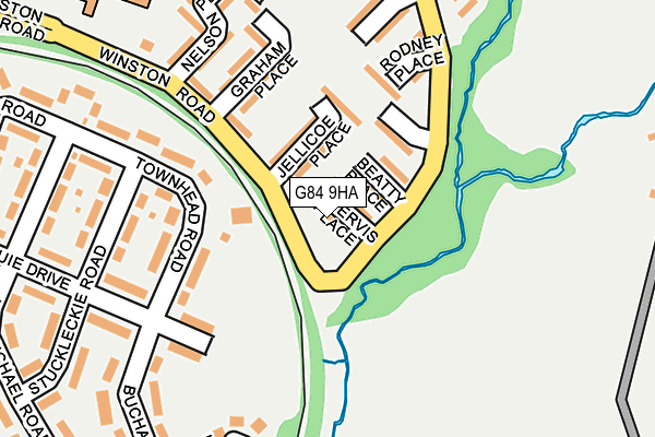 G84 9HA map - OS OpenMap – Local (Ordnance Survey) G84 9HA map - OS OpenMap – Local (Ordnance Survey)