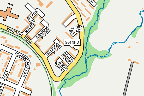 G84 9HD map - OS OpenMap – Local (Ordnance Survey) G84 9HD map - OS OpenMap – Local (Ordnance Survey)