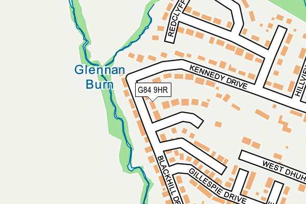 G84 9HR map - OS OpenMap – Local (Ordnance Survey) G84 9HR map - OS OpenMap – Local (Ordnance Survey)