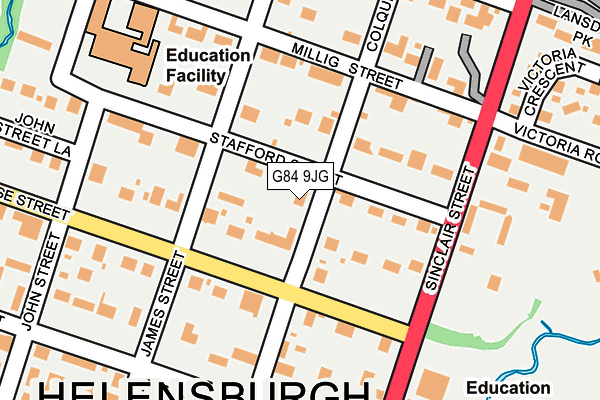 G84 9JG map - OS OpenMap – Local (Ordnance Survey) G84 9JG map - OS OpenMap – Local (Ordnance Survey)