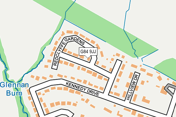 G84 9JJ map - OS OpenMap – Local (Ordnance Survey) G84 9JJ map - OS OpenMap – Local (Ordnance Survey)