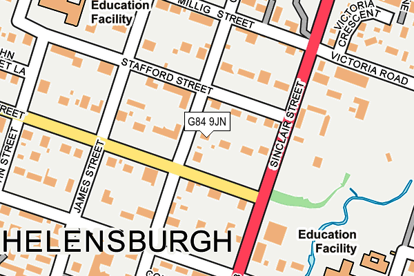 G84 9JN map - OS OpenMap – Local (Ordnance Survey) G84 9JN map - OS OpenMap – Local (Ordnance Survey)