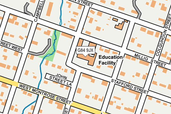 G84 9JX map - OS OpenMap – Local (Ordnance Survey) G84 9JX map - OS OpenMap – Local (Ordnance Survey)