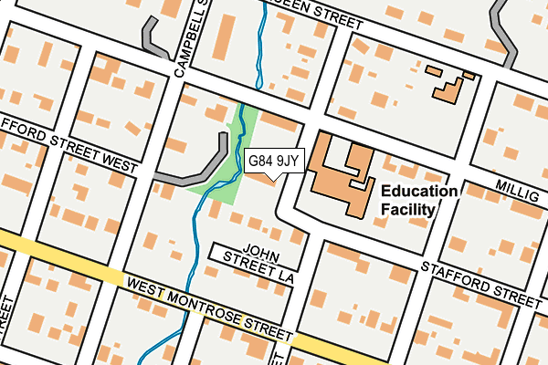 G84 9JY map - OS OpenMap – Local (Ordnance Survey) G84 9JY map - OS OpenMap – Local (Ordnance Survey)