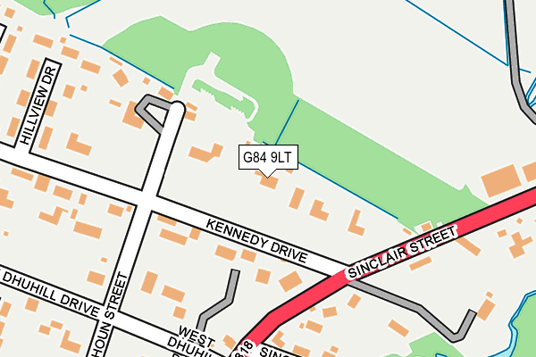 G84 9LT map - OS OpenMap – Local (Ordnance Survey) G84 9LT map - OS OpenMap – Local (Ordnance Survey)