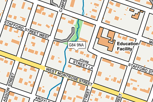 G84 9NA map - OS OpenMap – Local (Ordnance Survey) G84 9NA map - OS OpenMap – Local (Ordnance Survey)