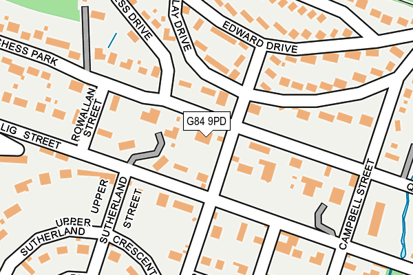 G84 9PD map - OS OpenMap – Local (Ordnance Survey) G84 9PD map - OS OpenMap – Local (Ordnance Survey)