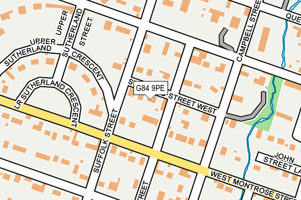 G84 9PE map - OS OpenMap – Local (Ordnance Survey) G84 9PE map - OS OpenMap – Local (Ordnance Survey)