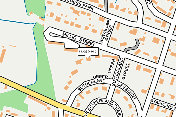 G84 9PQ map - OS OpenMap – Local (Ordnance Survey) G84 9PQ map - OS OpenMap – Local (Ordnance Survey)