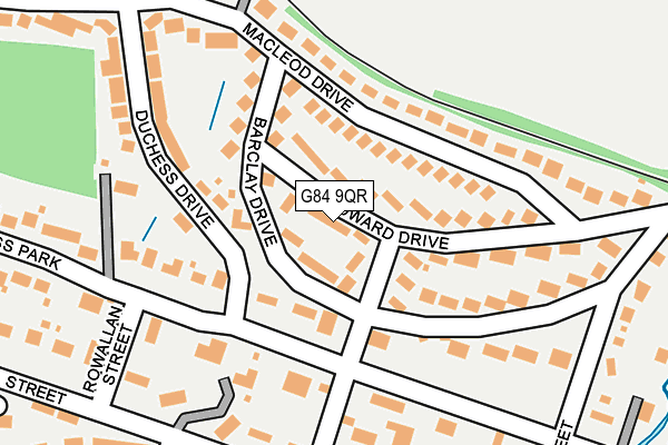 G84 9QR map - OS OpenMap – Local (Ordnance Survey) G84 9QR map - OS OpenMap – Local (Ordnance Survey)