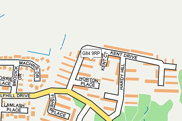 G84 9RP map - OS OpenMap – Local (Ordnance Survey) G84 9RP map - OS OpenMap – Local (Ordnance Survey)