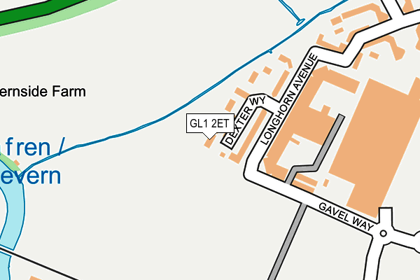 GL1 2ET map - OS OpenMap – Local (Ordnance Survey) GL1 2ET map - OS OpenMap – Local (Ordnance Survey)