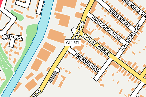 GL1 5TL map - OS OpenMap – Local (Ordnance Survey) GL1 5TL map - OS OpenMap – Local (Ordnance Survey)