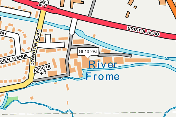GL10 2BJ map - OS OpenMap – Local (Ordnance Survey) GL10 2BJ map - OS OpenMap – Local (Ordnance Survey)
