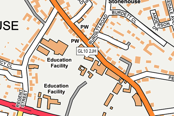 GL10 2JH map - OS OpenMap – Local (Ordnance Survey) GL10 2JH map - OS OpenMap – Local (Ordnance Survey)