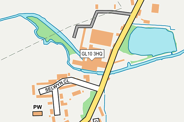 GL10 3HQ map - OS OpenMap – Local (Ordnance Survey) GL10 3HQ map - OS OpenMap – Local (Ordnance Survey)