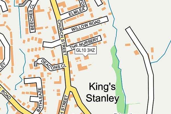 GL10 3HZ map - OS OpenMap – Local (Ordnance Survey) GL10 3HZ map - OS OpenMap – Local (Ordnance Survey)