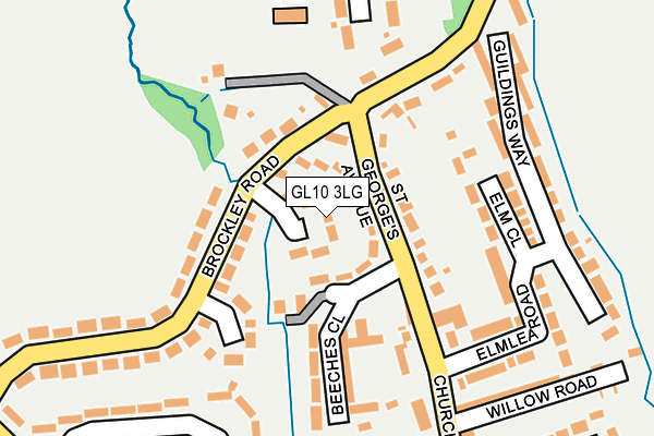 GL10 3LG map - OS OpenMap – Local (Ordnance Survey) GL10 3LG map - OS OpenMap – Local (Ordnance Survey)