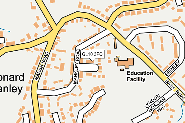GL10 3PQ map - OS OpenMap – Local (Ordnance Survey) GL10 3PQ map - OS OpenMap – Local (Ordnance Survey)
