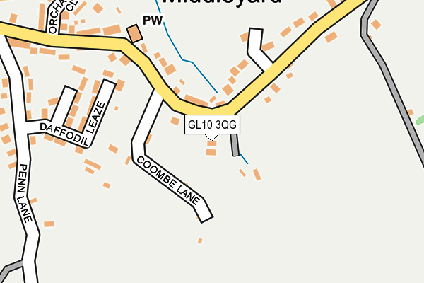GL10 3QG map - OS OpenMap – Local (Ordnance Survey) GL10 3QG map - OS OpenMap – Local (Ordnance Survey)