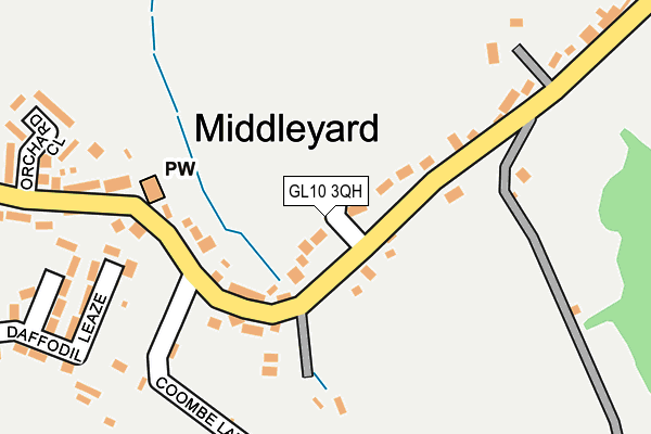 GL10 3QH map - OS OpenMap – Local (Ordnance Survey) GL10 3QH map - OS OpenMap – Local (Ordnance Survey)