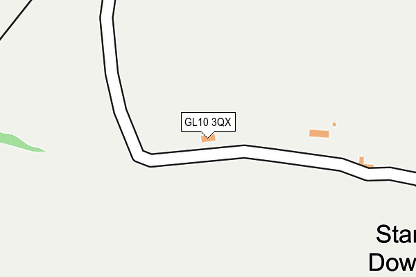 GL10 3QX map - OS OpenMap – Local (Ordnance Survey) GL10 3QX map - OS OpenMap – Local (Ordnance Survey)