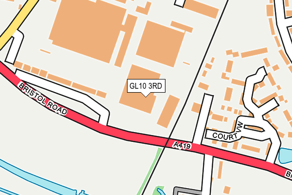 GL10 3RD map - OS OpenMap – Local (Ordnance Survey) GL10 3RD map - OS OpenMap – Local (Ordnance Survey)