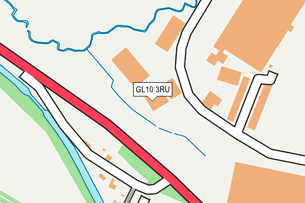 GL10 3RU map - OS OpenMap – Local (Ordnance Survey) GL10 3RU map - OS OpenMap – Local (Ordnance Survey)