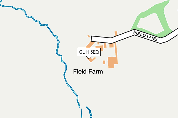 GL11 5EQ map - OS OpenMap – Local (Ordnance Survey) GL11 5EQ map - OS OpenMap – Local (Ordnance Survey)