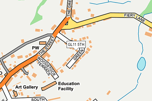 GL11 5TH map - OS OpenMap – Local (Ordnance Survey) GL11 5TH map - OS OpenMap – Local (Ordnance Survey)