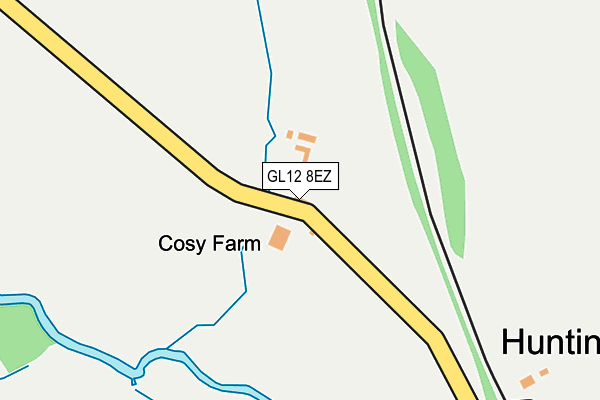 GL12 8EZ map - OS OpenMap – Local (Ordnance Survey) GL12 8EZ map - OS OpenMap – Local (Ordnance Survey)