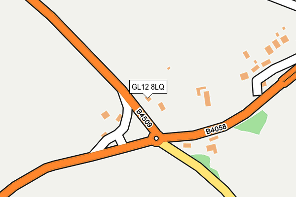 GL12 8LQ map - OS OpenMap – Local (Ordnance Survey) GL12 8LQ map - OS OpenMap – Local (Ordnance Survey)