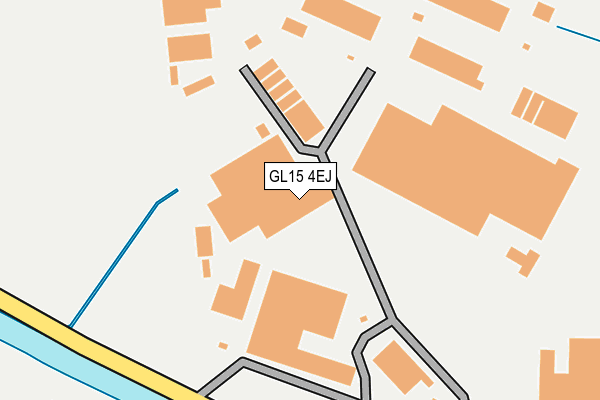 GL15 4EJ map - OS OpenMap – Local (Ordnance Survey) GL15 4EJ map - OS OpenMap – Local (Ordnance Survey)