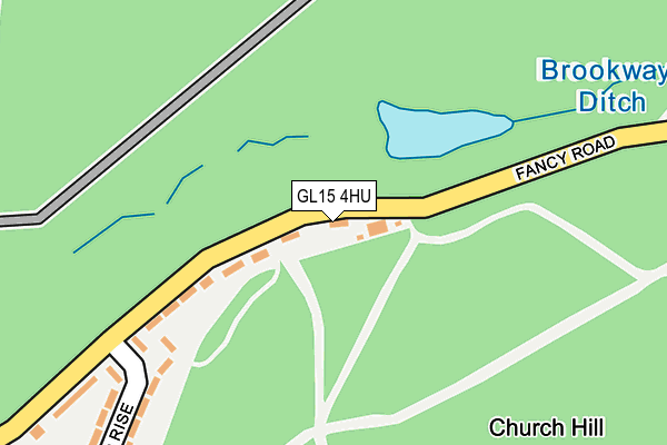 GL15 4HU map - OS OpenMap – Local (Ordnance Survey) GL15 4HU map - OS OpenMap – Local (Ordnance Survey)