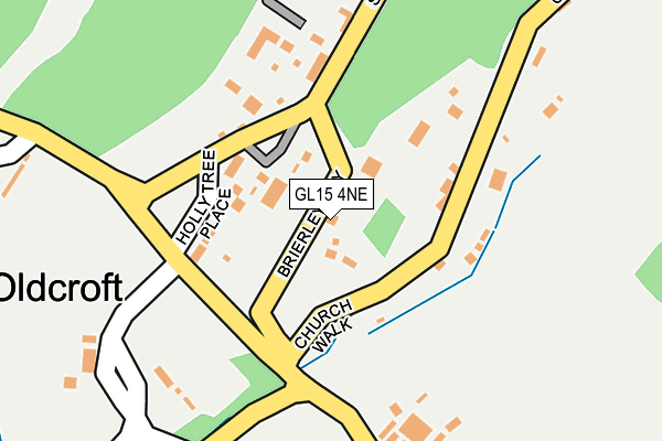 GL15 4NE map - OS OpenMap – Local (Ordnance Survey) GL15 4NE map - OS OpenMap – Local (Ordnance Survey)