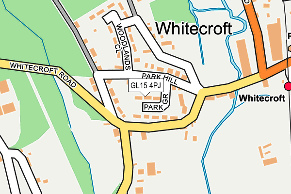 GL15 4PJ map - OS OpenMap – Local (Ordnance Survey) GL15 4PJ map - OS OpenMap – Local (Ordnance Survey)