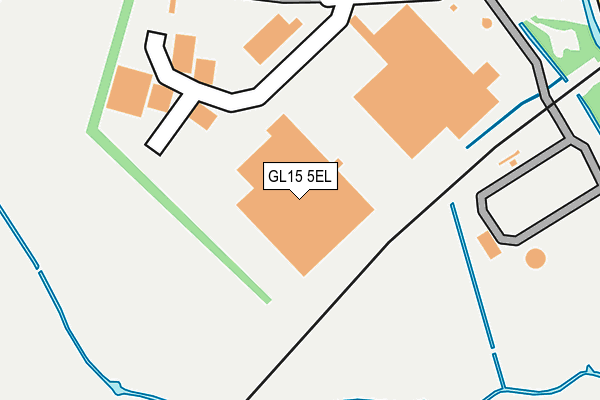 GL15 5EL map - OS OpenMap – Local (Ordnance Survey) GL15 5EL map - OS OpenMap – Local (Ordnance Survey)