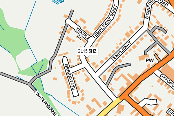 GL15 5HZ map - OS OpenMap – Local (Ordnance Survey) GL15 5HZ map - OS OpenMap – Local (Ordnance Survey)