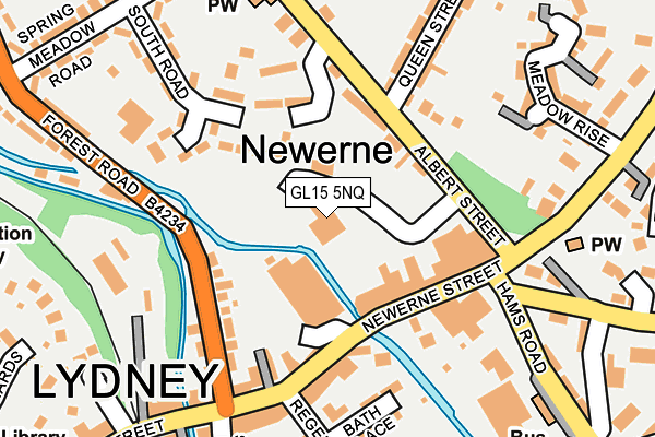GL15 5NQ map - OS OpenMap – Local (Ordnance Survey) GL15 5NQ map - OS OpenMap – Local (Ordnance Survey)