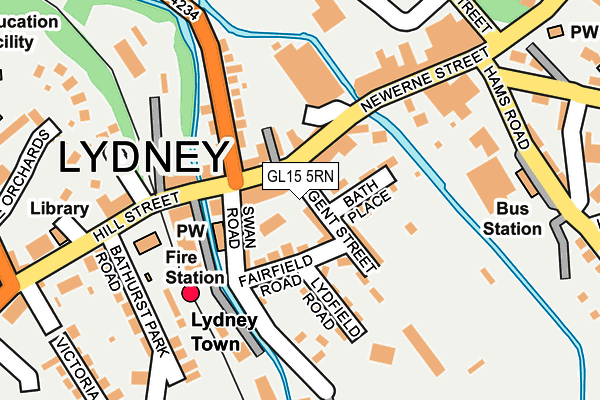 GL15 5RN map - OS OpenMap – Local (Ordnance Survey) GL15 5RN map - OS OpenMap – Local (Ordnance Survey)