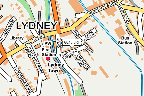 GL15 5RT map - OS OpenMap – Local (Ordnance Survey) GL15 5RT map - OS OpenMap – Local (Ordnance Survey)