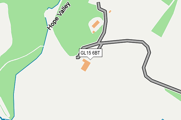 GL15 6BT map - OS OpenMap – Local (Ordnance Survey) GL15 6BT map - OS OpenMap – Local (Ordnance Survey)