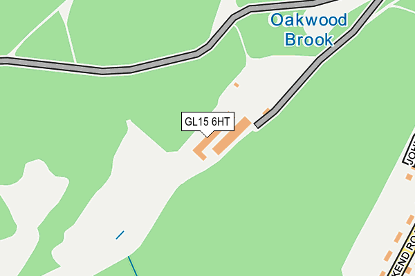 GL15 6HT map - OS OpenMap – Local (Ordnance Survey) GL15 6HT map - OS OpenMap – Local (Ordnance Survey)