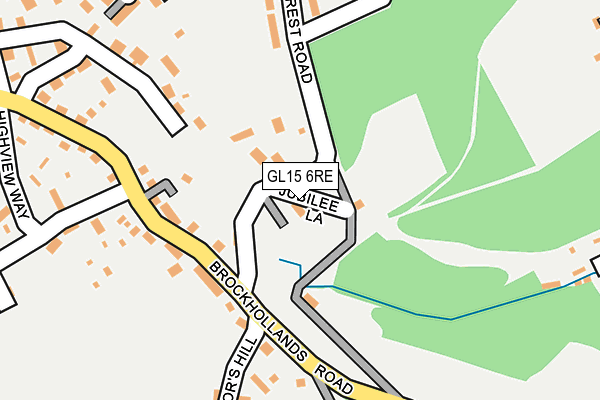 GL15 6RE map - OS OpenMap – Local (Ordnance Survey) GL15 6RE map - OS OpenMap – Local (Ordnance Survey)