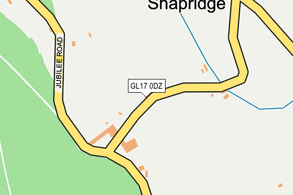 GL17 0DZ map - OS OpenMap – Local (Ordnance Survey) GL17 0DZ map - OS OpenMap – Local (Ordnance Survey)