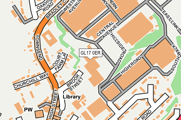 GL17 0ER map - OS OpenMap – Local (Ordnance Survey) GL17 0ER map - OS OpenMap – Local (Ordnance Survey)