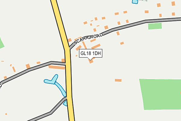 GL18 1DH map - OS OpenMap – Local (Ordnance Survey) GL18 1DH map - OS OpenMap – Local (Ordnance Survey)